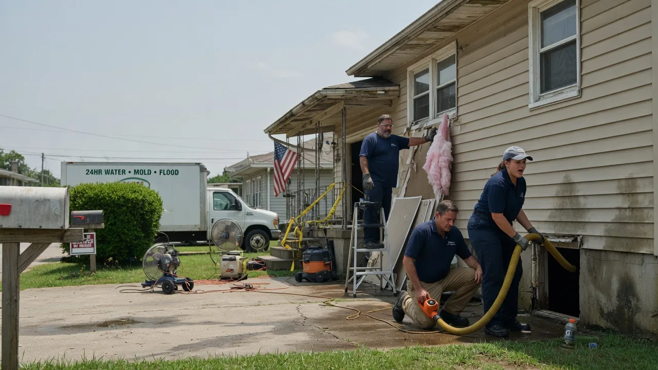 Water Damage Repair in Maysville, NC near me